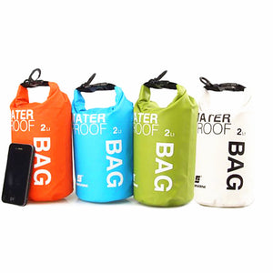 Portable Waterproof 2L Water Bag Storage