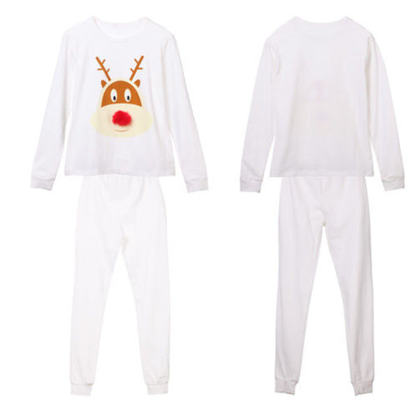 Family Matching Pajamas Set Mom And Baby Christmas Deer Nightwear